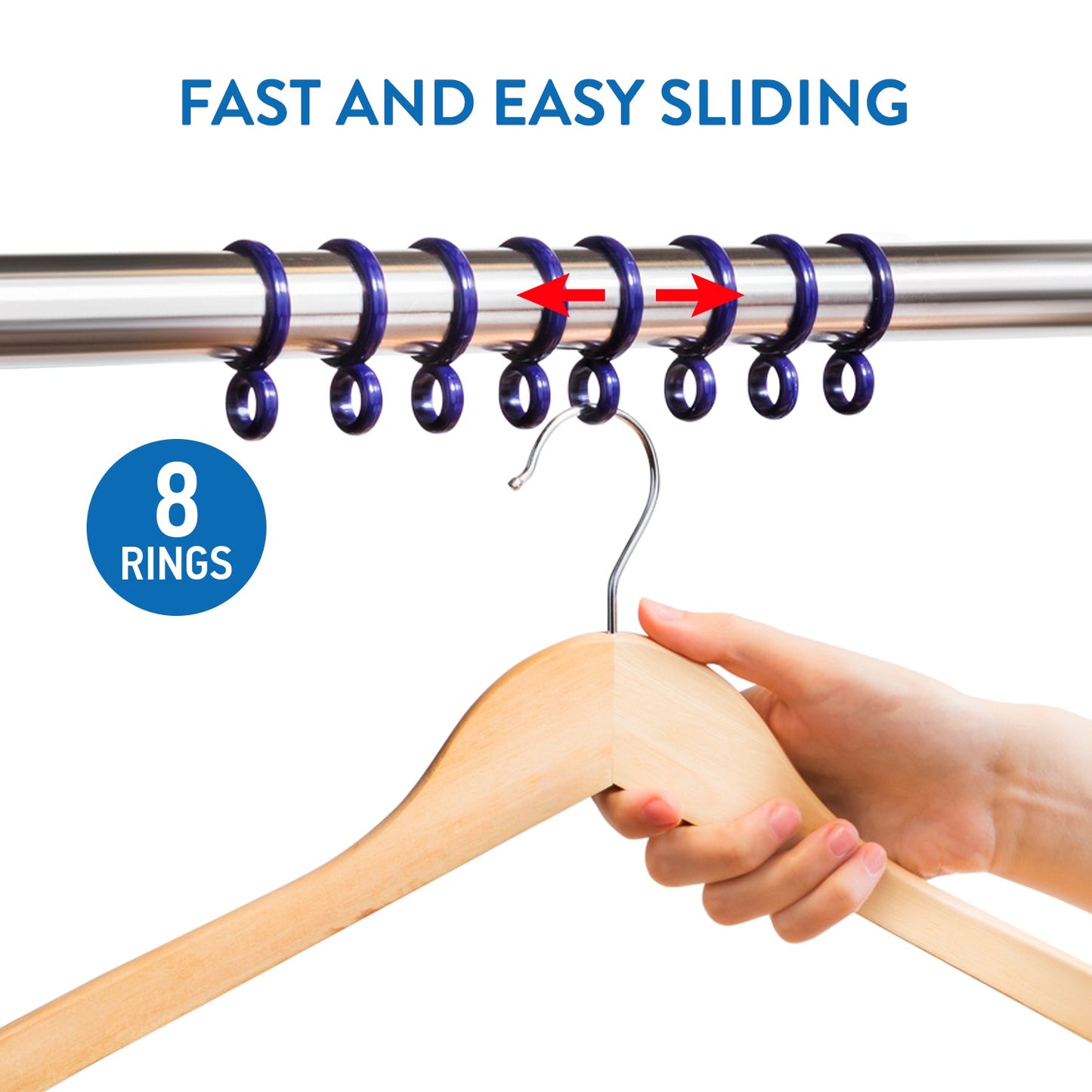 The Adjustable Chrome Clothes Rack