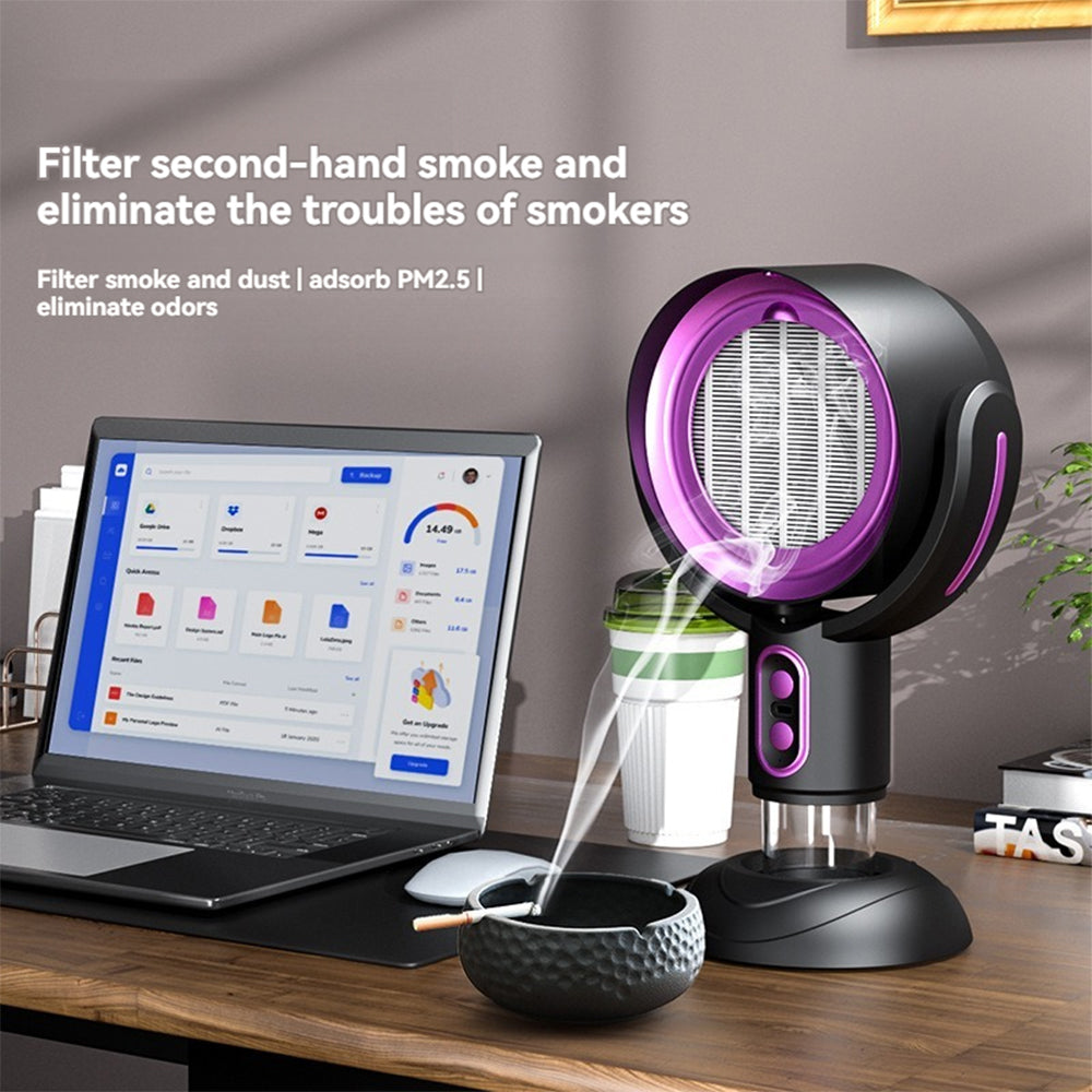 Portable Smoke Air Purifier Fan