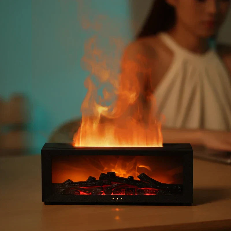 Flame Effect Humidifier 4-in-1
