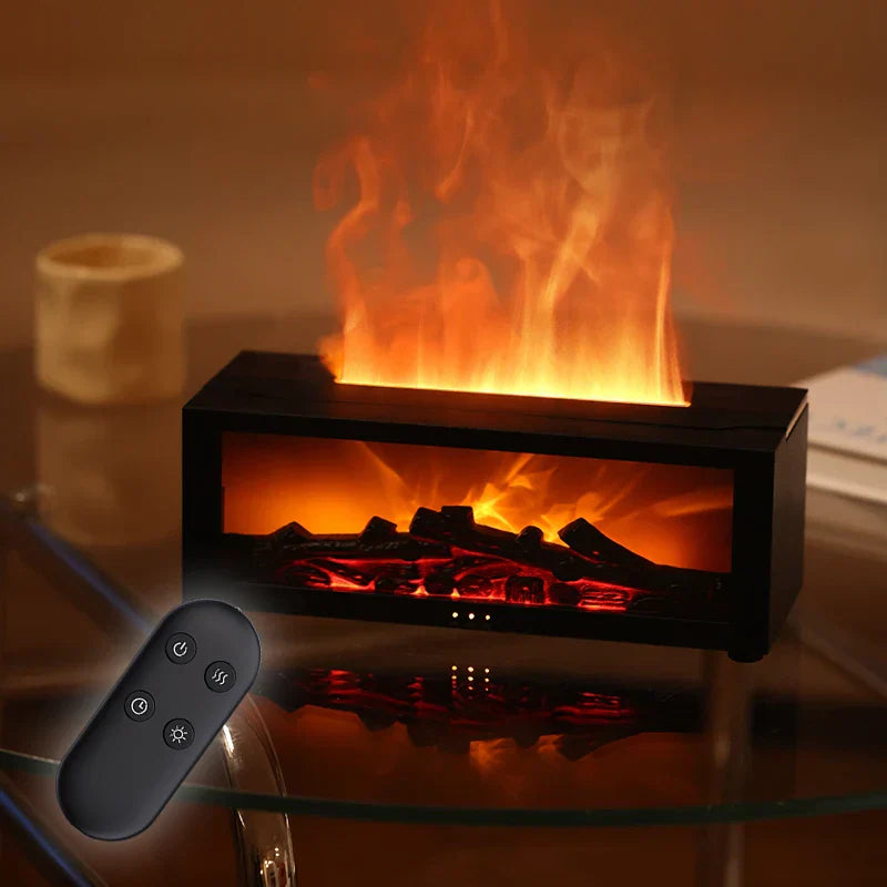 Flame Effect Humidifier 4-in-1