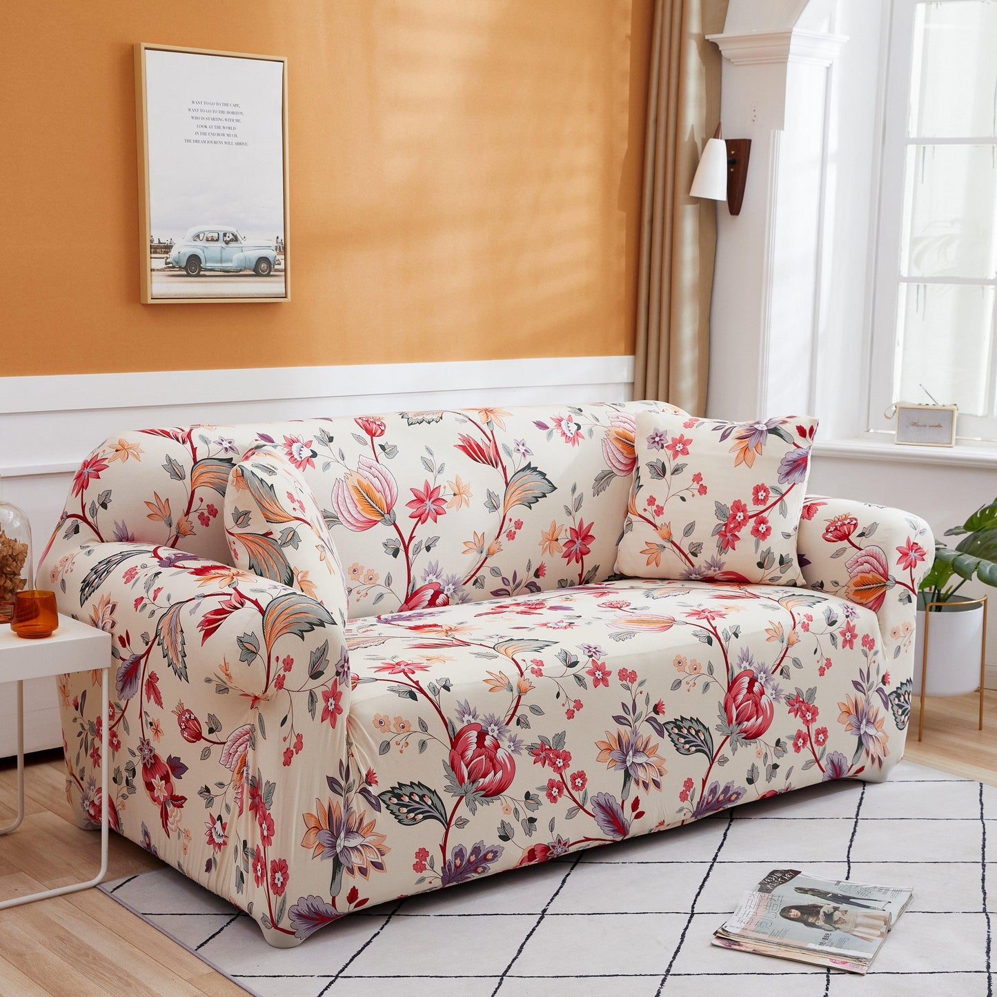 Flower Sofa cover